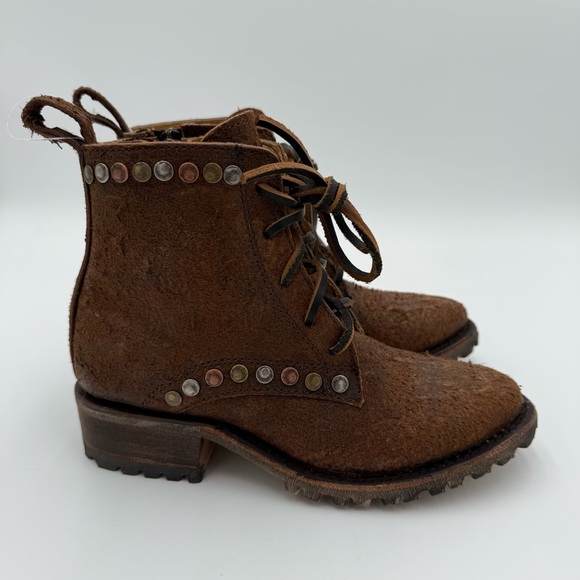 Old Gringo Yippee Ki Yay Tribeca 6" Leather Western Ankle Boots Bootie 5 NWOT - Picture 8 of 11